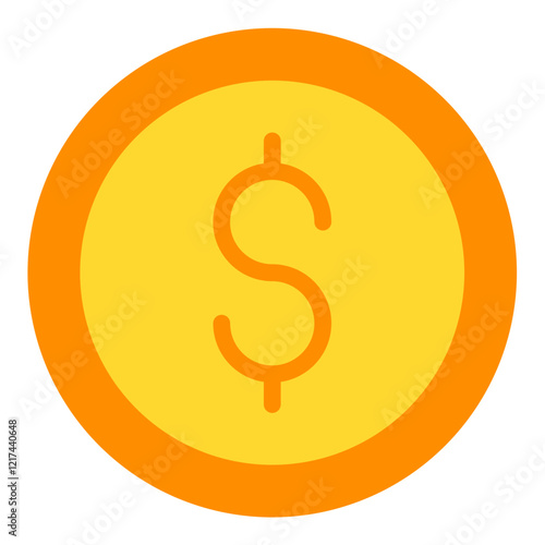 Vector Design Coin Icon Style