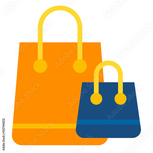 Vector Design Shopper Icon Style