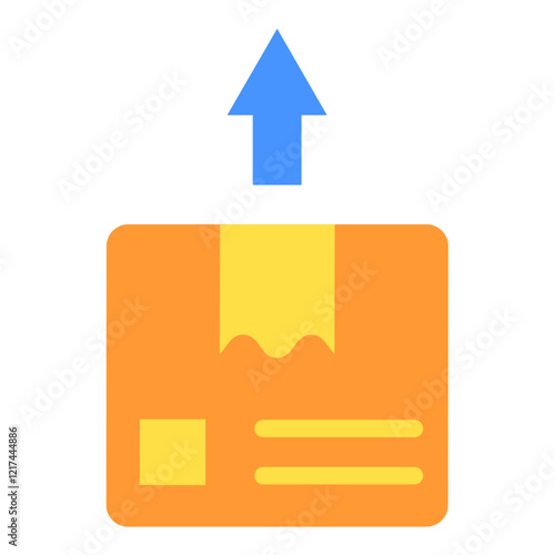 Vector Design Unboxing Icon Style