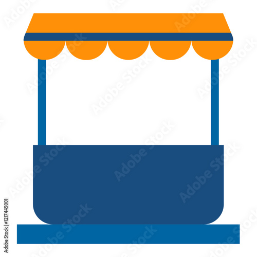 Vector Design Flea Market Icon Style