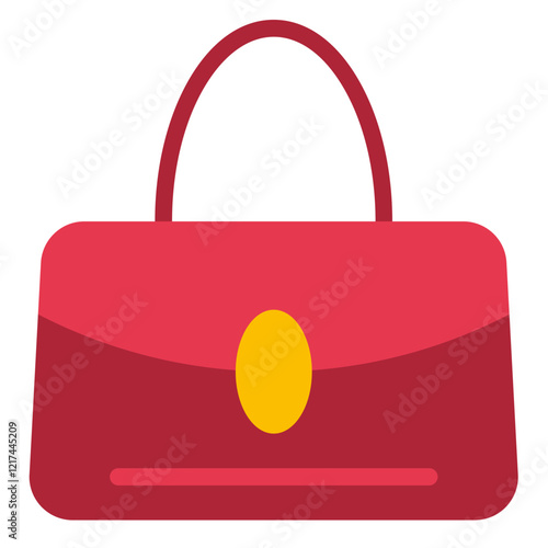Vector Design Handbag Icon Style