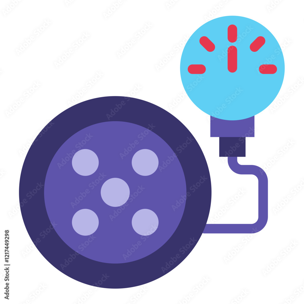 Vector Design Tire Inflator Icon Style Vector Design Tire Inflator Icon Style