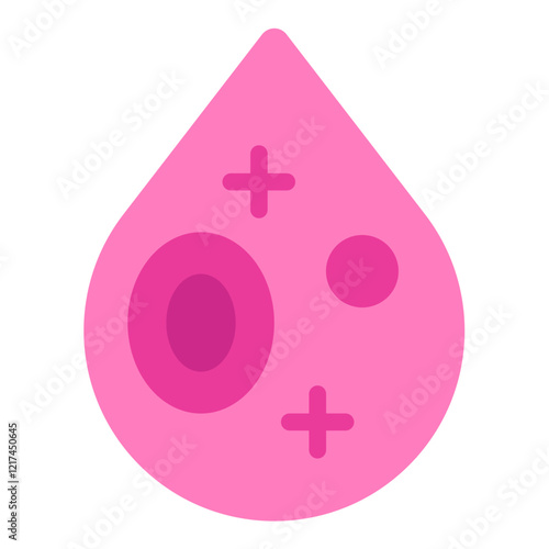 Vector Design Leukemia Icon Style