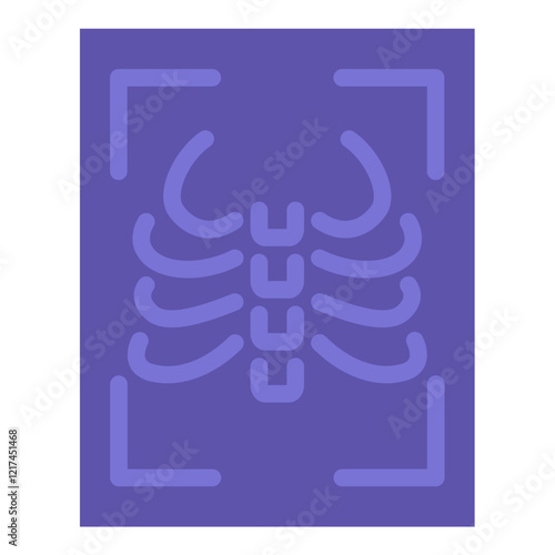 Vector Design X-ray Icon Style