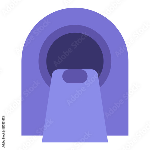 Vector Design CT Scan Icon Style
