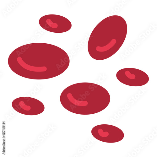Vector Design Hematologist Icon Style