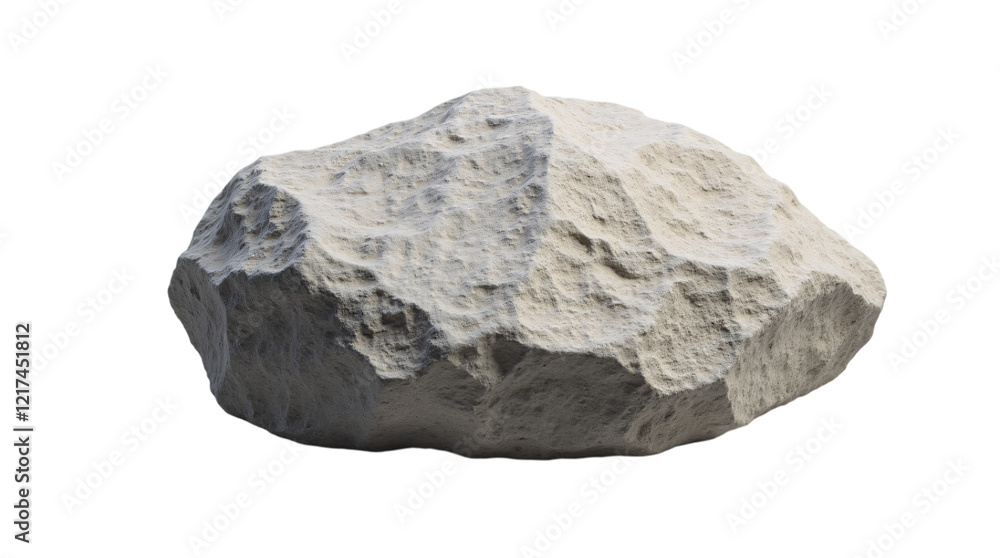 Natural Stone Rock Isolated on a Transparent Background (PNG). Natural Stone Rock Isolated on a Transparent Background (PNG).