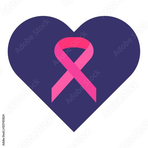 Vector Design Cancer Counseling Icon Style