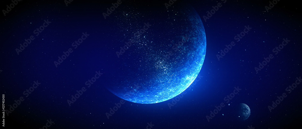 Obraz premium space galaxy