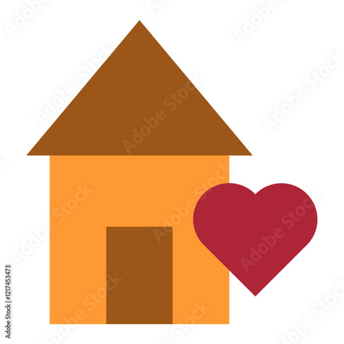 Vector Design Shelter Icon Style