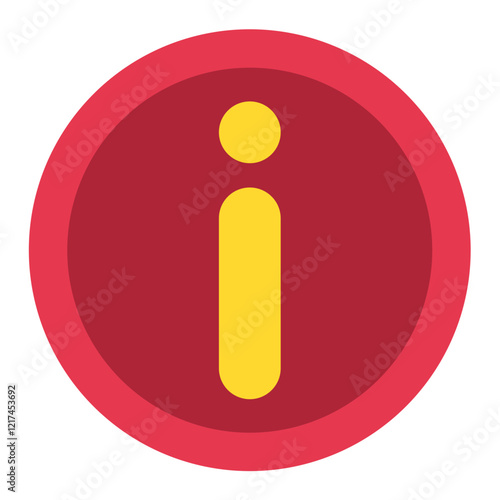 Vector Design Tourist Information Icon Style