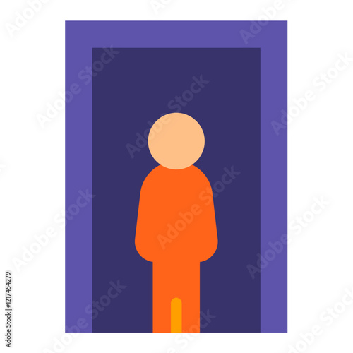 Vector Design Security Checkpoint Icon Style