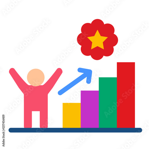 Vector Design Wellness Enthusiast Icon Style