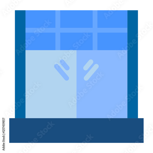 Vector Design Windowsill Icon Style