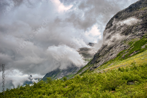 Valldalen is a valley in Fjord Municipality in Møre og Romsdal county, Norway. It is located north of Norddalsfjorden photo