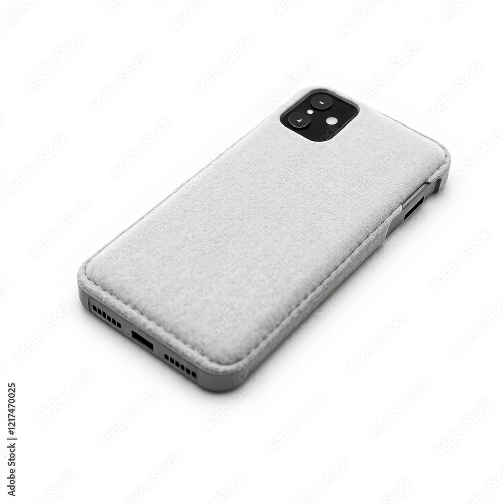 White phone case, minimalist design White phone case, minimalist design