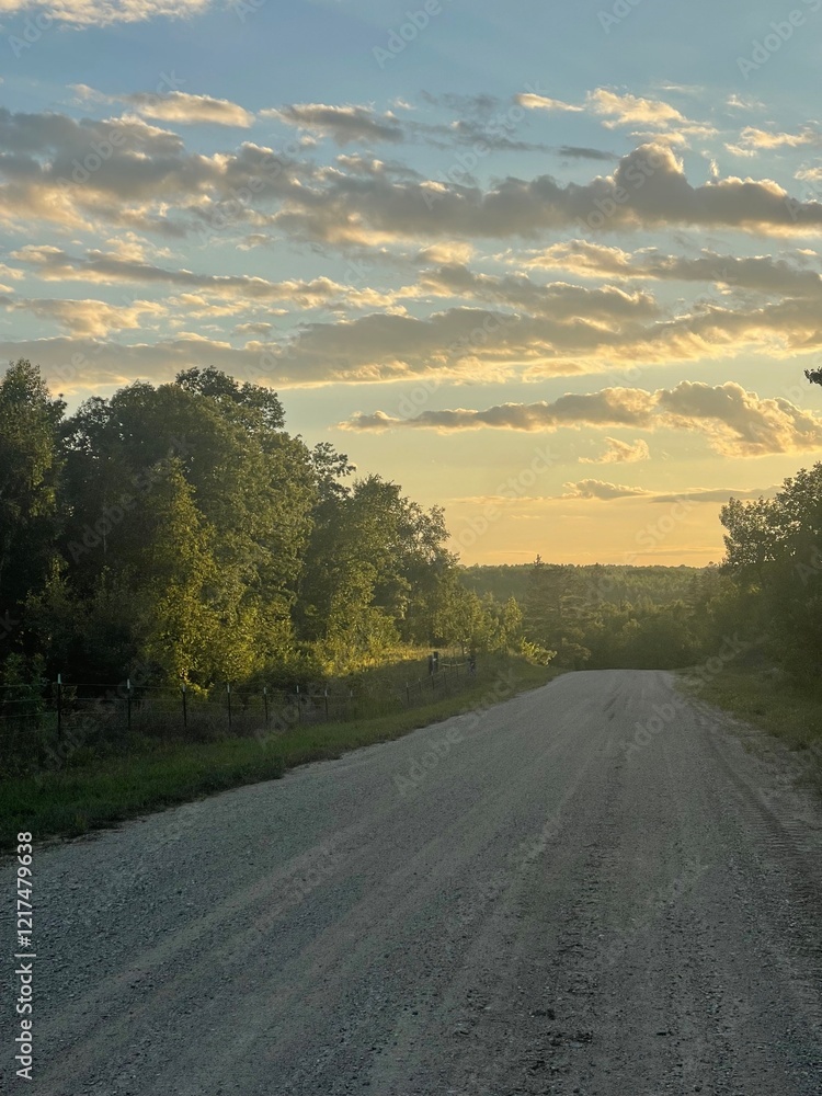 Fototapeta premium Beautiful countryside in summer 