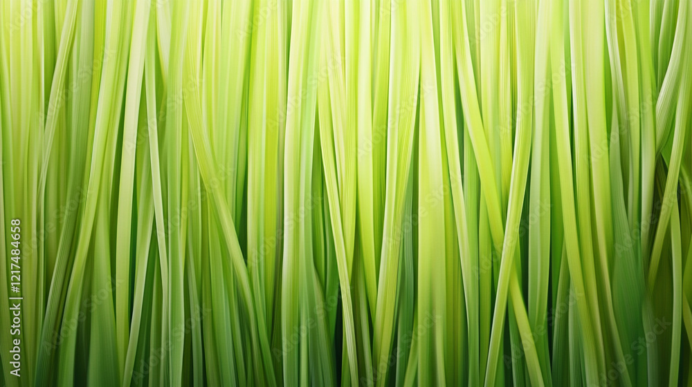 Green background. Nature concept background. Green grass tufts arranged evenly in a row, Green background. Nature concept background. Green grass tufts arranged evenly in a row,