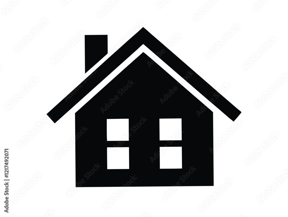 House icon silhouette,House vector icon,house flat vector House icon silhouette,House vector icon,house flat vector