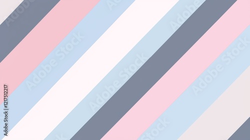 Free Download Soft pink, light blue, grey, and white diagonal stripes creating a modern, clean, and simple background, ideal for a variety of design projects and visual applications - GFXLoad