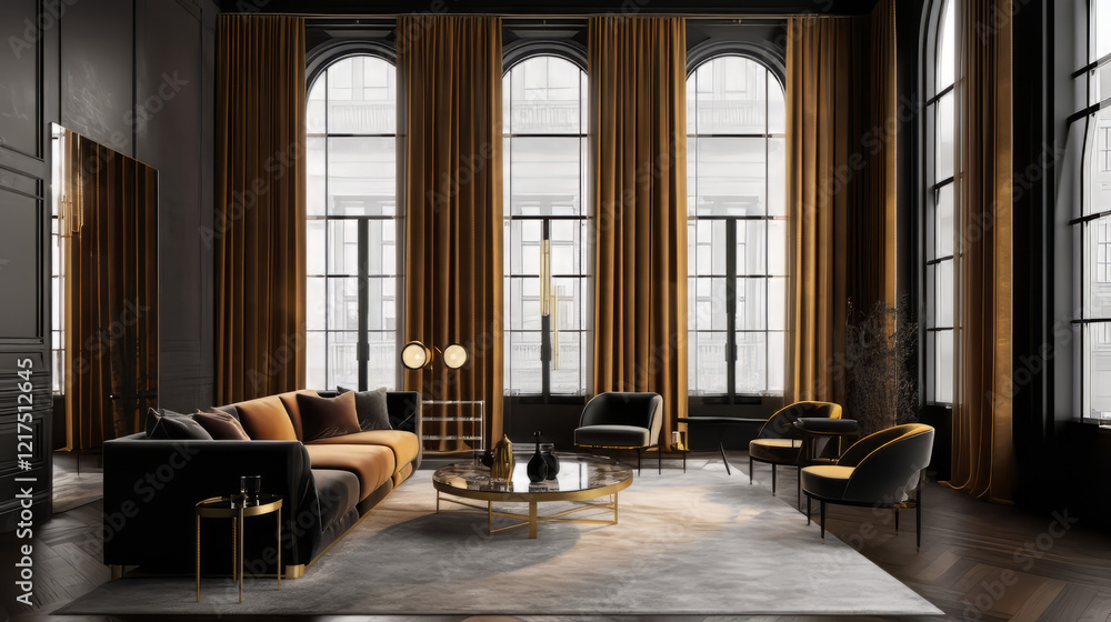 Fototapeta premium luxury hotel room