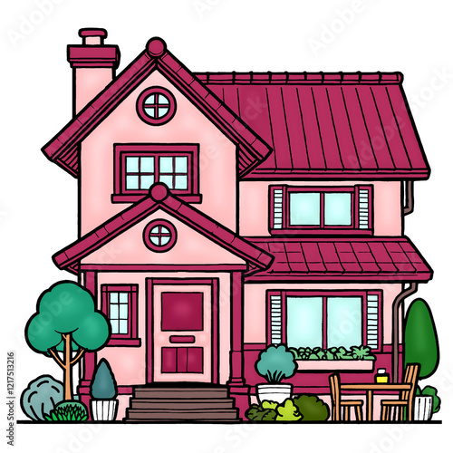 illustration of a house