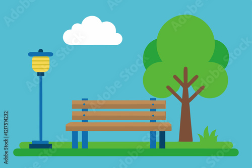 bench in park