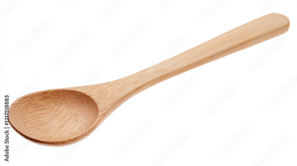 wooden spoon, white background wooden spoon, white background