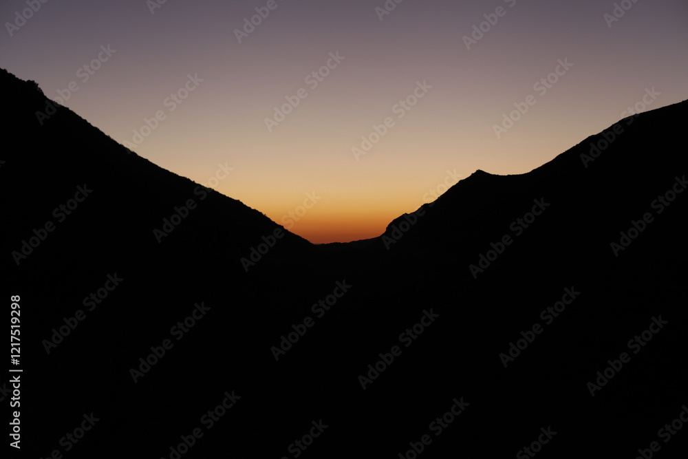 Silhouette Mountains Silhouette Mountains
