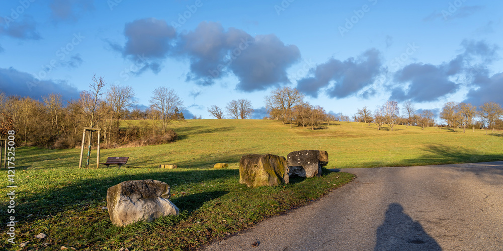Fototapeta premium Sersheim Landschaft