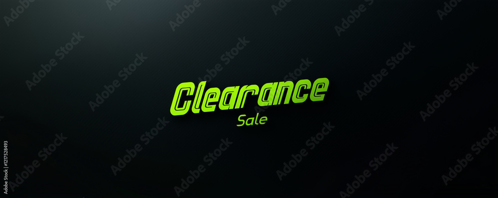 Clearance sale poster with vibrant design promoting discounts until stock lasts Clearance sale poster with vibrant design promoting discounts until stock lasts