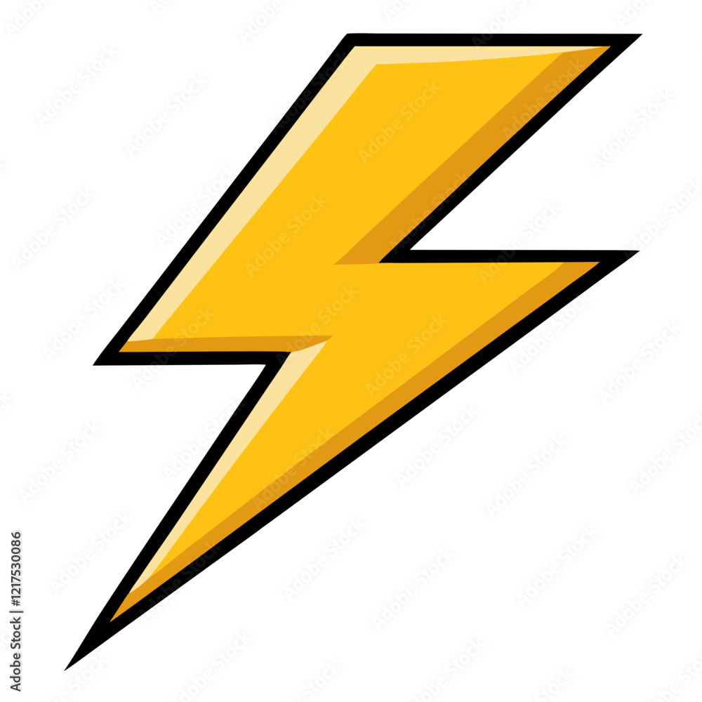 Powerful Lightning Bolt Icon Powerful Lightning Bolt Icon
