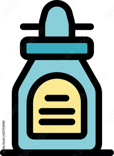 Nasal spray bottle providing relief from nasal congestion, promoting easy breathing and sinus health