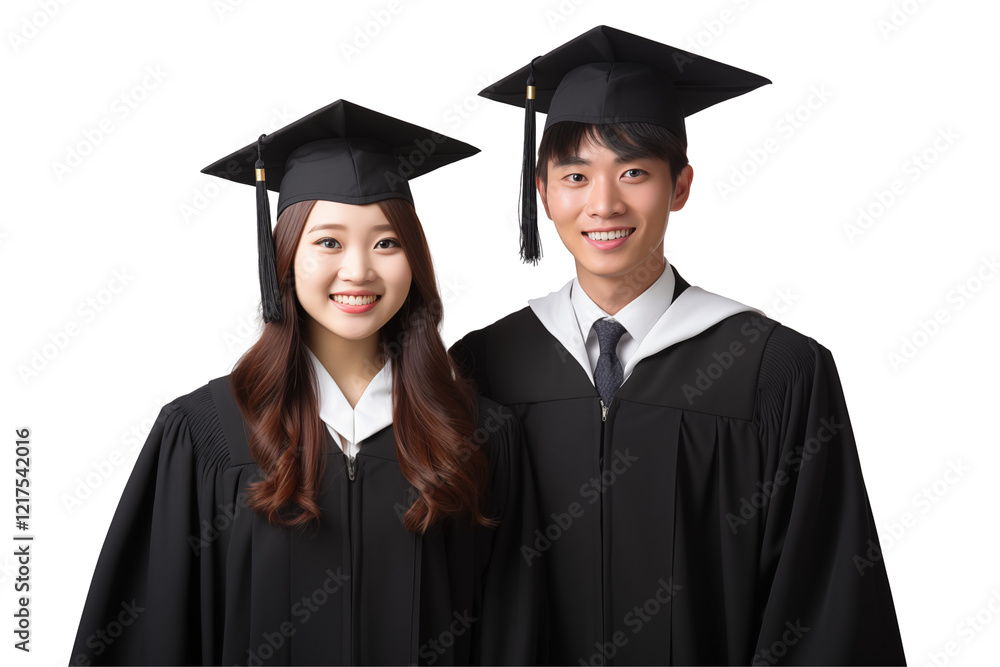 Group of cheerful Asian students smiling together on transparent background, representing diversity, positivity, and collaboration in a university or academic setting. Png cut out. Isolated images. Group of cheerful Asian students smiling together on transparent background, representing diversity, positivity, and collaboration in a university or academic setting. Png cut out. Isolated images.