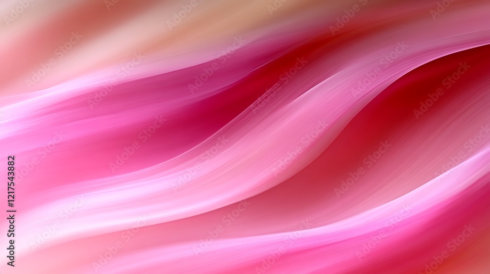 Abstract Pink Waves Swirling Softly Gradient Design Abstract Pink Waves Swirling Softly Gradient Design
