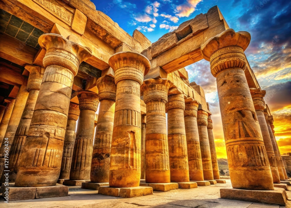 Ancient Egypt's magnificent columns: a visual journey through history, captured in breathtaking photos. Ancient Egypt's magnificent columns: a visual journey through history, captured in breathtaking photos.