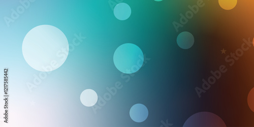 Colorful bokech, circles, abstract background bokeh effects in various colors  design. Vector illustration