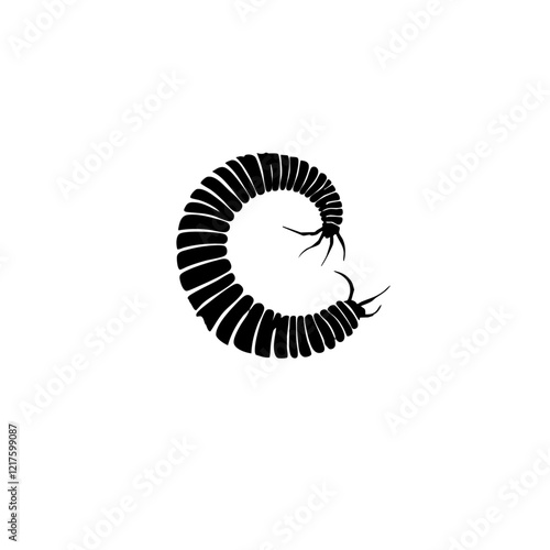 Centipede Vector Logo Design