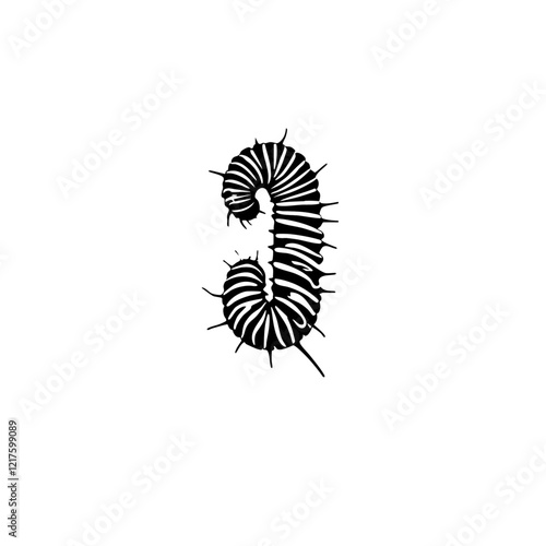 Centipede Vector Logo Design