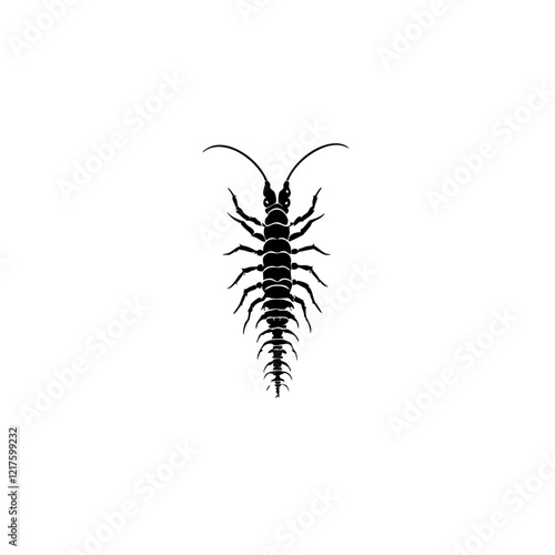 Centipede Vector Logo Design