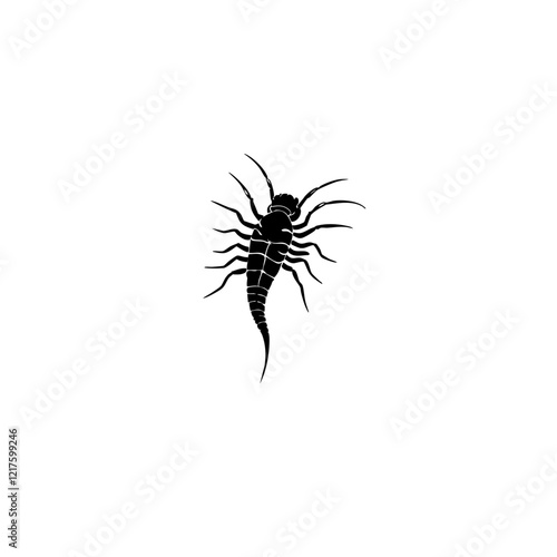 Centipede Vector Logo Design