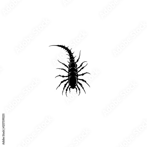 Centipede Vector Logo Design