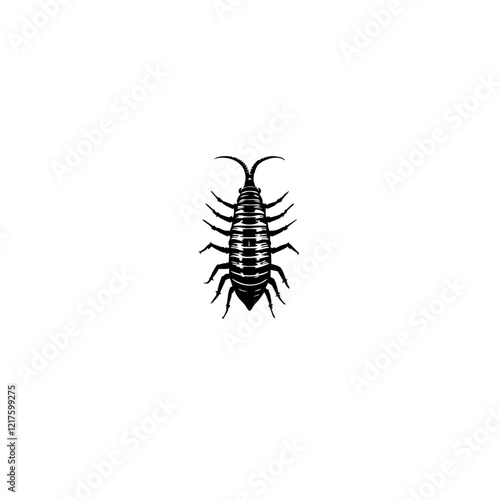 Centipede Vector Logo Design