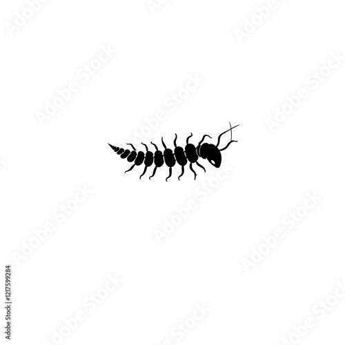 Centipede Vector Logo Design