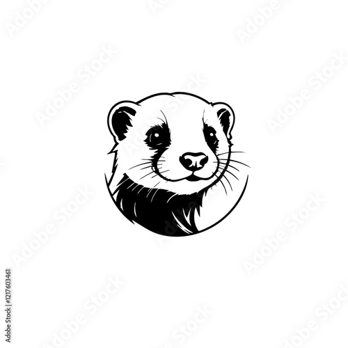 Ferret Vector Logo Design