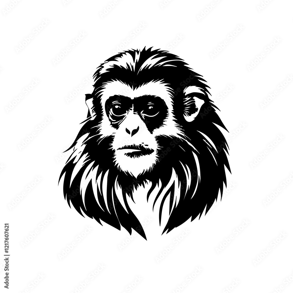 Fototapeta premium Monkey Vector Logo Design