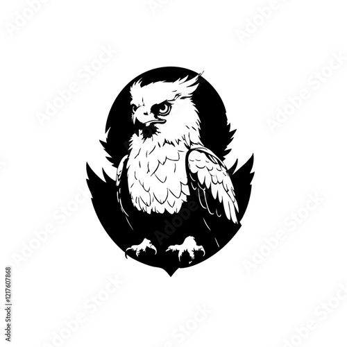 Harpy Eagle Vector Logo Design