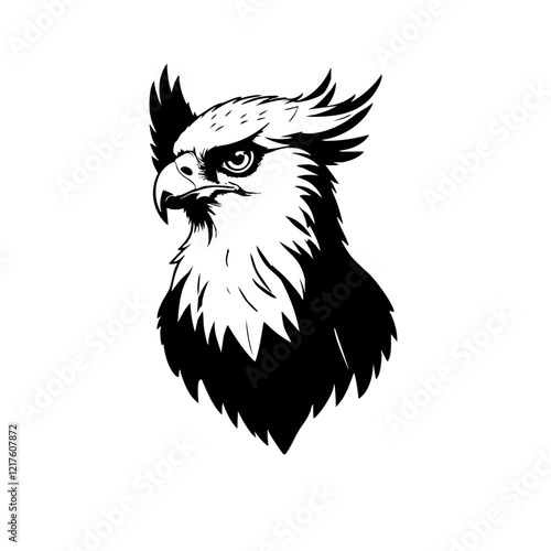 Harpy Eagle Vector Logo Design