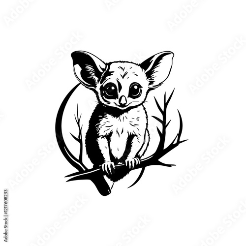 Tarsier Vector Logo Design