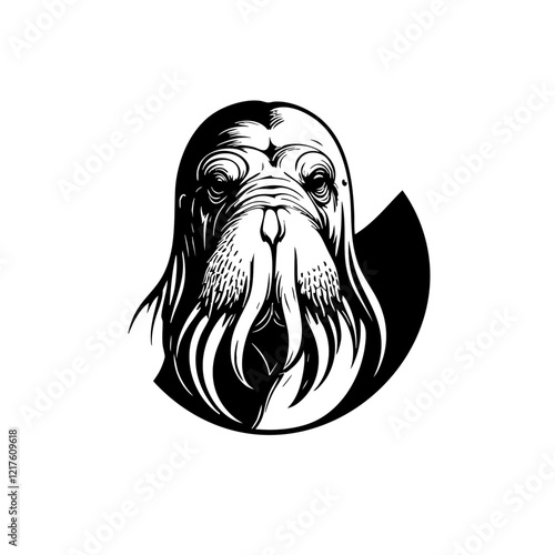 Walrus Vector Logo Design
